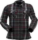 Camisa Timberella Z1R para mujer - Rosa/Gris - Talla grande 2840-0168 