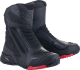 Botas ALPINESTARS RT-7 Drystar® - Negro/Rojo - Talla 14 de EE. UU. / 48 de UE 2443023-13-48