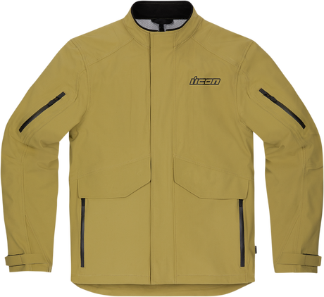 ICON Stormhawk Jacket CE - Tan - Large 2820-5361