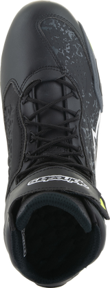 Zapatillas ALPINESTARS Faster-3 - Negro/Amarillo - Talla 13 de EE. UU. 2510219-155-13