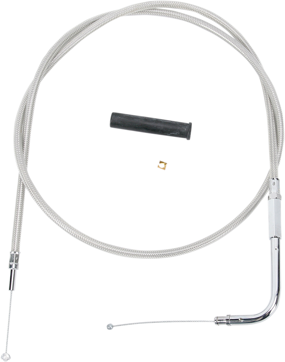 Cable de acelerador DRAG SPECIALTIES - 42" - Trenzado 5332103B
