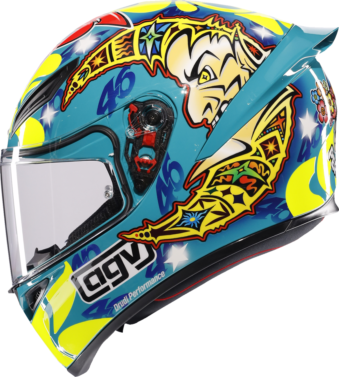 Casco de moto AGV K1 S - Rossi Mugello 1999 - Mediano 2118394003-041-M