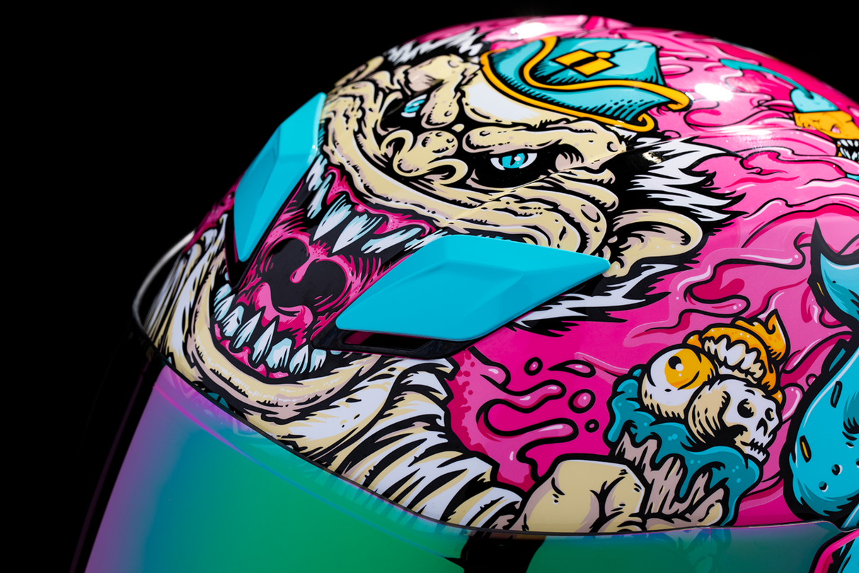 Casco ICON Airflite™ - Snack Attack - MIPS® - Rosa - 2XL 0101-16932