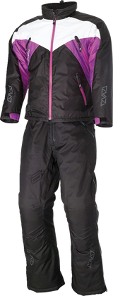 Chaqueta ARCTIVA Pivot 6 para mujer - Negro/Morado/Blanco - Talla pequeña 3121-0815 