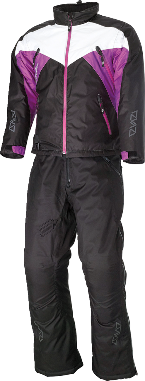Chaqueta ARCTIVA Pivot 6 para mujer - Negro/Morado/Blanco - Talla 2XL 3121-0819 