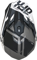 Casco de moto AFX FX-19R - Racing - Gris escarcha - Pequeño 0110-7073