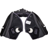 Almohadillas para mejillas AGV Pista GP RR - Gris/Amarillo - 2XL 20185000564992X