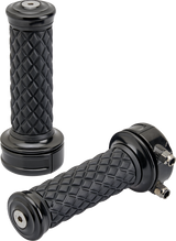 Puños BILTWELL - Alumicore - Personalizados - Negros 6606-201-01 