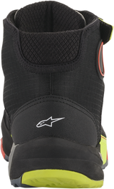Zapatillas ALPINESTARS CR-X Drystar® - Negro/Rojo/Amarillo Fluorescente - Talla 8 de EE. UU. 261182015388