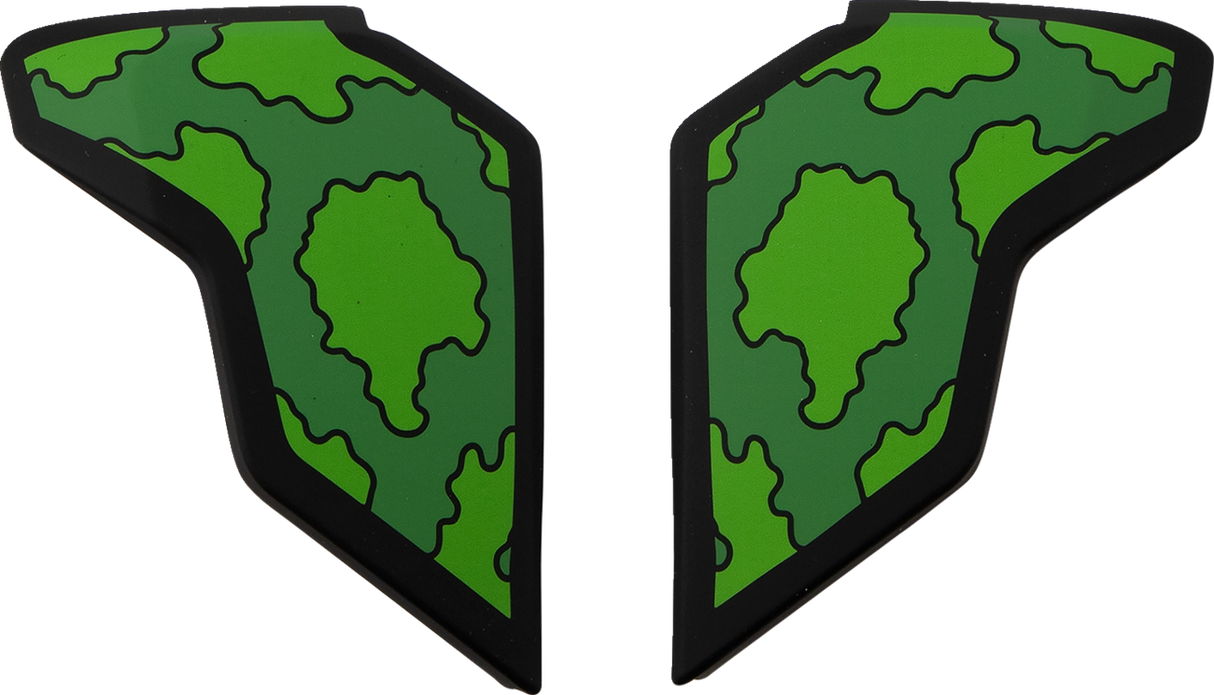 Placas laterales ICON Airflite™ - GP23 - Verde 0133-1417