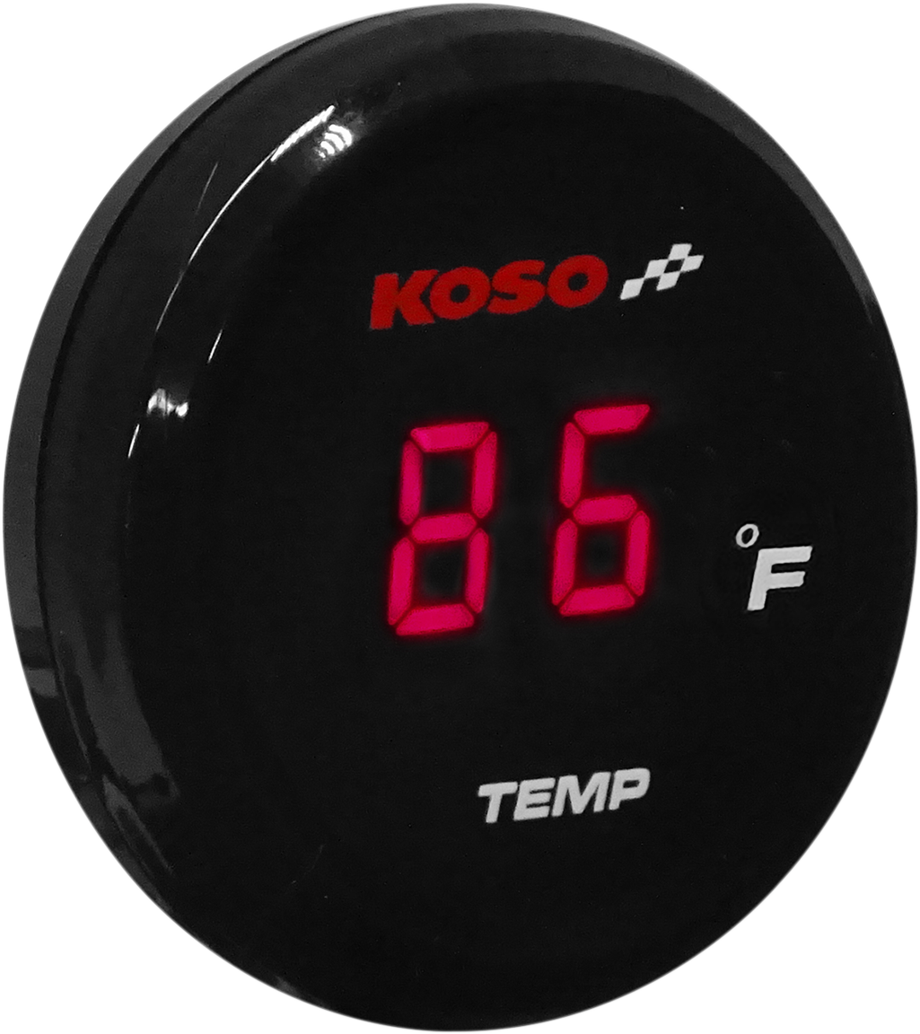 Termómetro I-Gear KOSO NORTH AMERICA - Dígitos rojos BA067R12