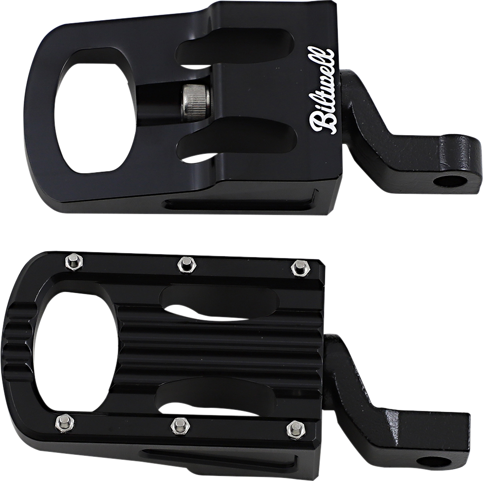 Estribo BILTWELL Punisher - Escalón - Negro 7005-203-02