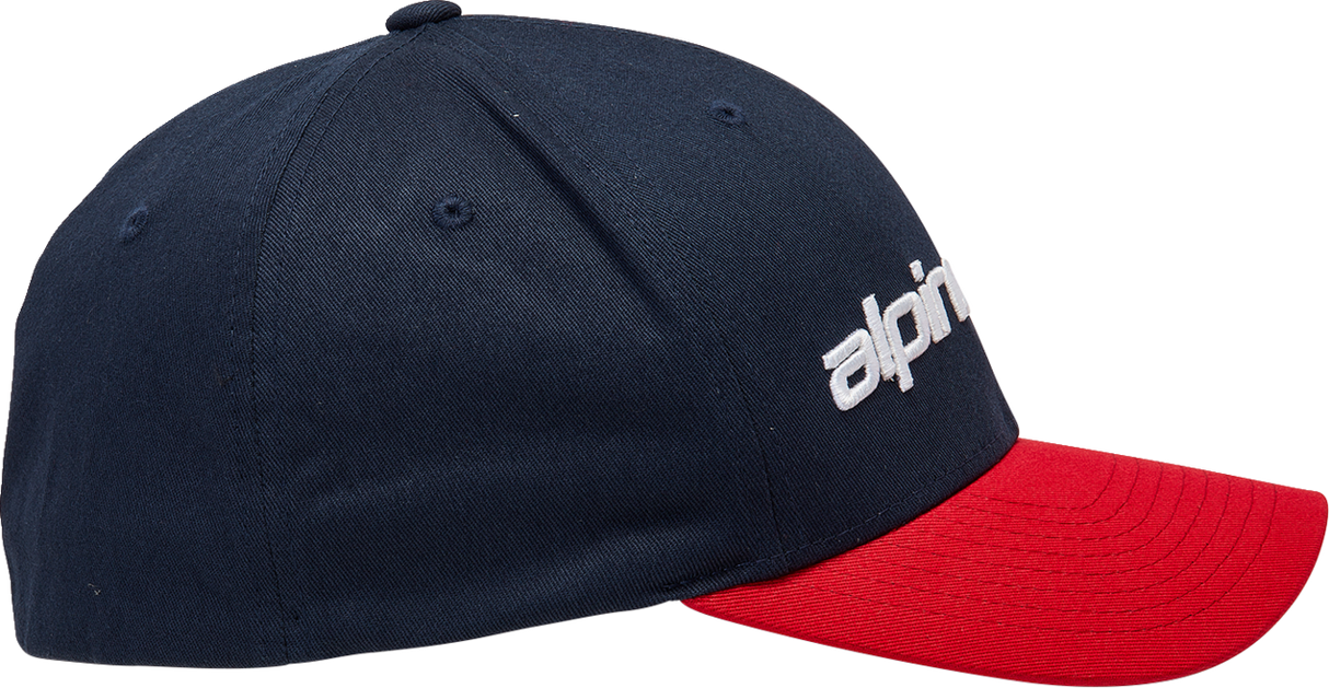 Gorra lineal ALPINESTARS - Azul marino/Rojo - L/XL 1230810057030LX