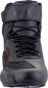 Zapatillas ALPINESTARS Faster-3 Rideknit® - Negro/Gris/Rojo - Talla 12 de EE. UU. 2510319-1993-12