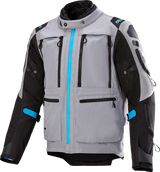 Chaqueta de aventura y turismo ALPINESTARS Ardent 3 en 1 - Gris/Negro/Azul - Talla pequeña 3204423-9117-S
