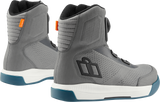 Botas CE ventiladas ICON Overlord™ - Gris - Talla 7 3403-1268