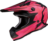 Casco juvenil MOOSE RACING FI - Agroid Camo - MIPS® - Rosa/Rojo - Pequeño 0111-1526 