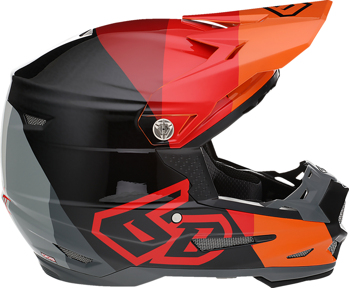 Casco de motocicleta 6D ATR-2 - Gama - Rojo - Grande 12-3127 