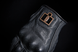 Guantes perforados ICON Pursuit Classic™ para mujer - Negro - Talla grande 3302-0802
