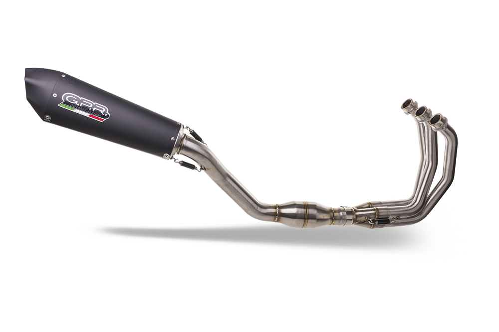 Triumph Daytona 660 2023-2025 Exhaust GPR Full System Grand Prix Evo Black Titanium