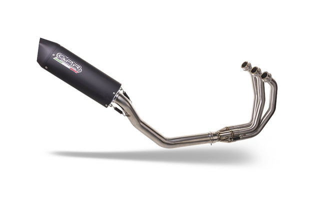 Yamaha Mt-09 Tracer 900 2015-2020 Exhaust GPR Full System Furore Nero