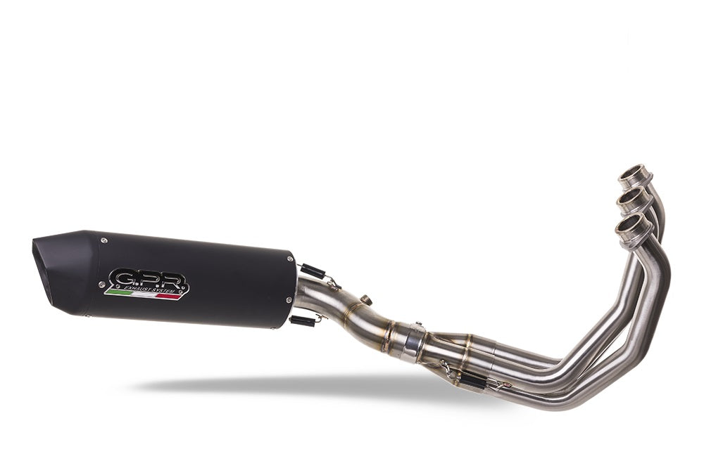 Yamaha Xsr 900 2016-2021 Exhaust GPR Full System Furore Nero
