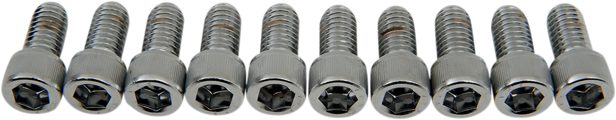 Pernos DRAG SPECIALTIES - Cabeza hueca - Moleteados - 3/8-16 x 3/4" MPB237