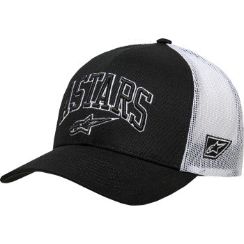 Gorra Dunker de ALPINESTARS - Negro/Blanco - Talla única 1214-81717-1020-OS