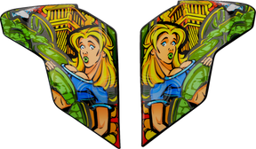 ICON Airflite™ Side Plates - Bugoid Blitz - Blue 0133-1431