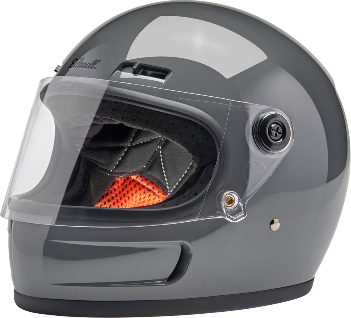 Casco BILTWELL Gringo SV - Gris tormenta brillante - Mediano 1006-109-503 