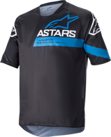 Camiseta ALPINESTARS Racer V3 - Negro/Azul Brillante - Talla Grande 1762922-1078-LG