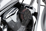 Filtro de aire de barrido COBRA - Negro - Bolt 06-0267-01B 