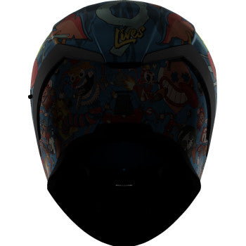 Casco ICON Airform™ - 9 vidas - Azul - Mediano 0101-17385