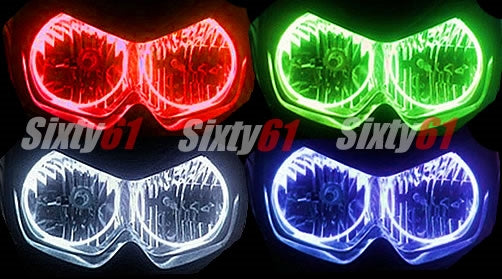 Kawasaki ZX6R 1998-2002 Dual CCFL Halo Kit – Sixty61