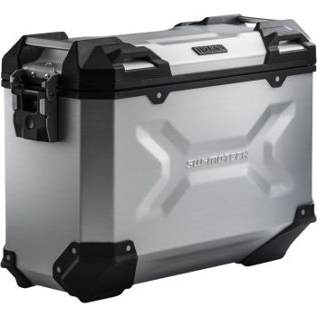 Maleta rígida SW-MOTECH TRAX ADV - 37 litros - Plateada - Izquierda ALK.00.733.11000L/S 