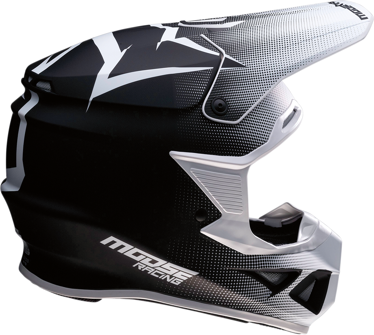 Casco MOOSE RACING FI - Agroid™ - MIPS® - Blanco/Negro - 2XL 0110-6703 