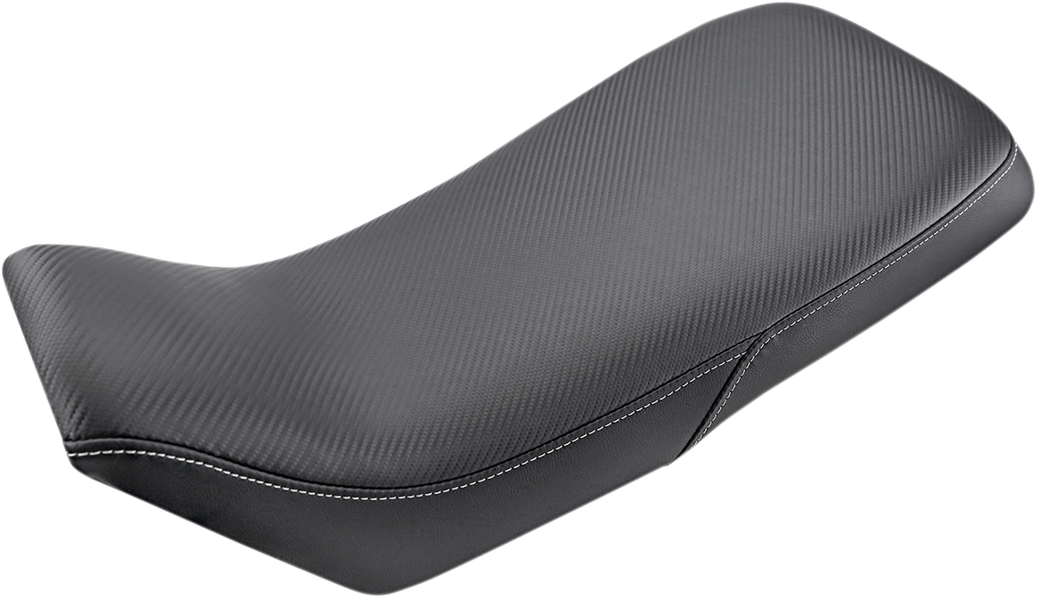 Asiento SADDLEMEN Adventure Tour - Monobloque - Bajo - Cosido - Negro - KLR 650 0810-K048