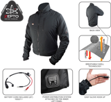 Chaqueta térmica GEARS CANADA Gen X-4 - Negra - Grande 100310-1-L 