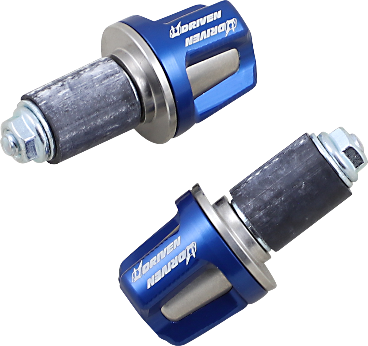 Extremos de manillar DRIVEN RACING - Revolt - Azul DBEW-RE-BL