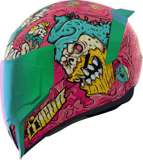 ICON Airflite™ Motorcycle Helmet - Snack Attack - MIPS® - Pink - XL 0101-16931
