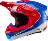 Casco de motocicleta ALPINESTARS Supertech M10 - Aeon - MIPS® - Rojo brillante/Azul - 2L 8301923-3017-2X
