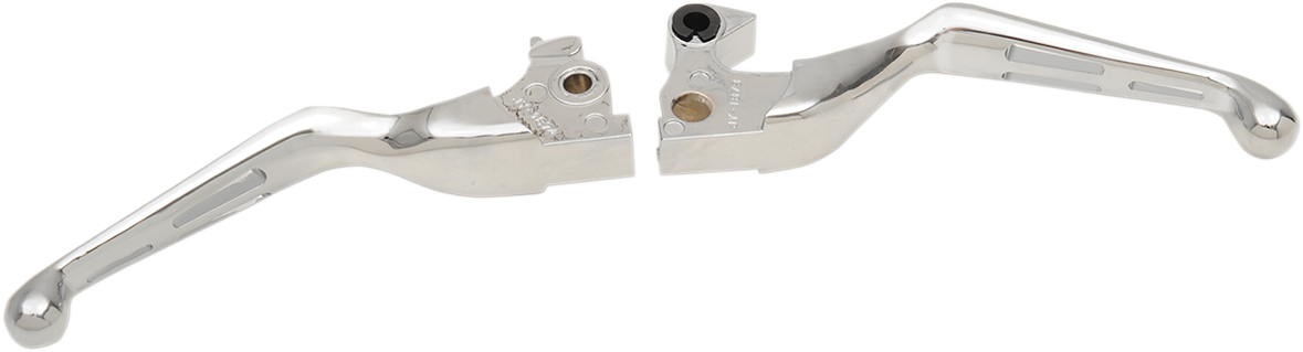 Palancas DRAG SPECIALTIES - Ranuradas - Cromadas H07-0602 