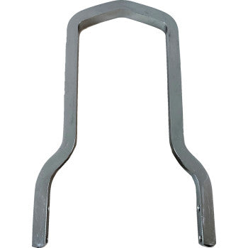 DRAG SPECIALTIES Respaldo cuadrado cromado - 25 cm de alto x 19 cm de ancho 1501-0769 