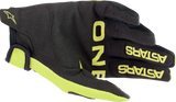 Guantes ALPINESTARS Radar para jóvenes - Amarillo flúor/Negro - Medianos 3541823-551-M