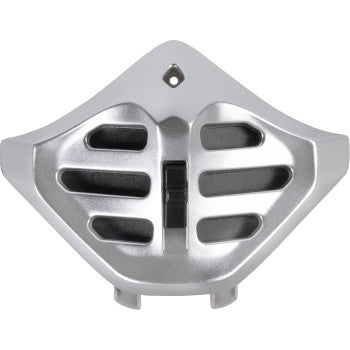 Ventilación de barbilla ARAI XD-5 - Aluminio plateado 105323