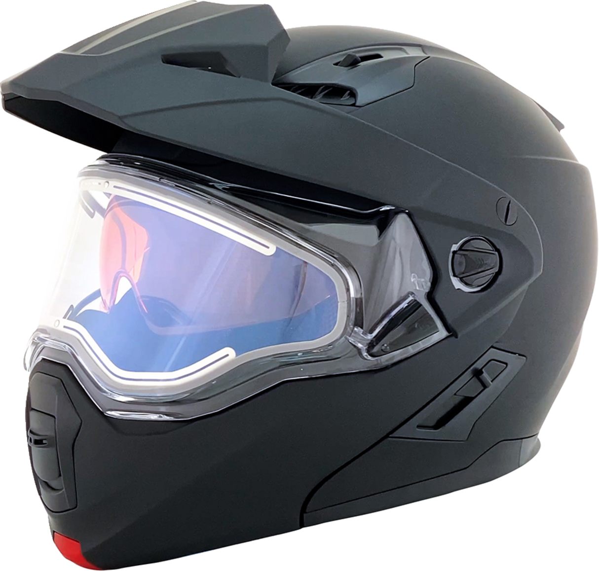 Casco de moto de nieve AFX FX-111DS - Eléctrico - Negro mate - Grande 0120-0801 