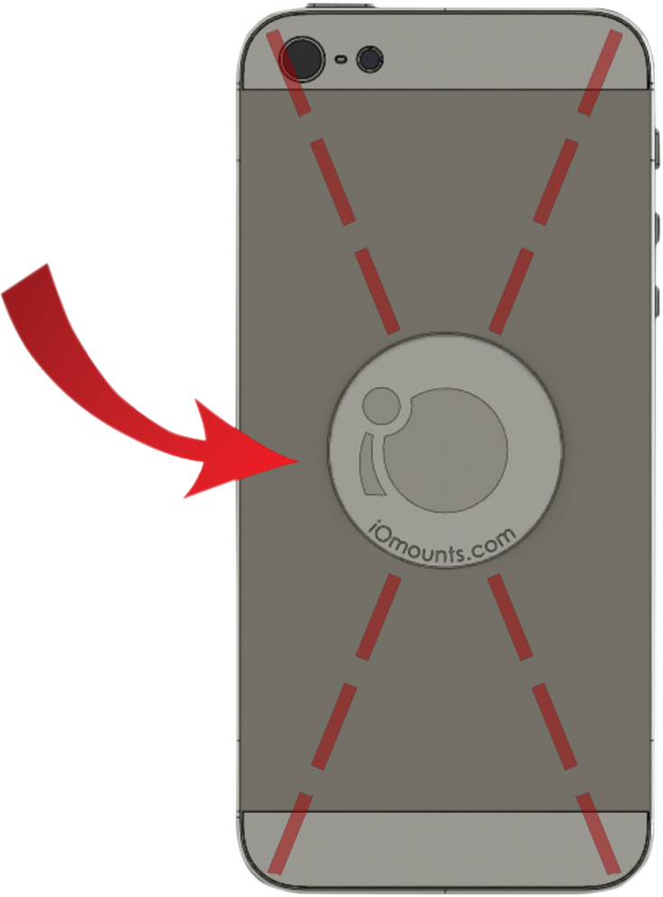 Soporte para dispositivo KLOCK WERKS - Disco iOadapt KWD-RETAILDISC-2PK