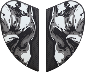 ICON Airform™ Side Plates - Death or Glory - Black 0133-1414