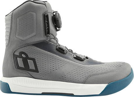 ICON Overlord™ Vented CE Boots - Gray - Size 14 3403-1279