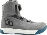 Botas CE ventiladas ICON Overlord™ - Gris - Talla 9 3403-1271